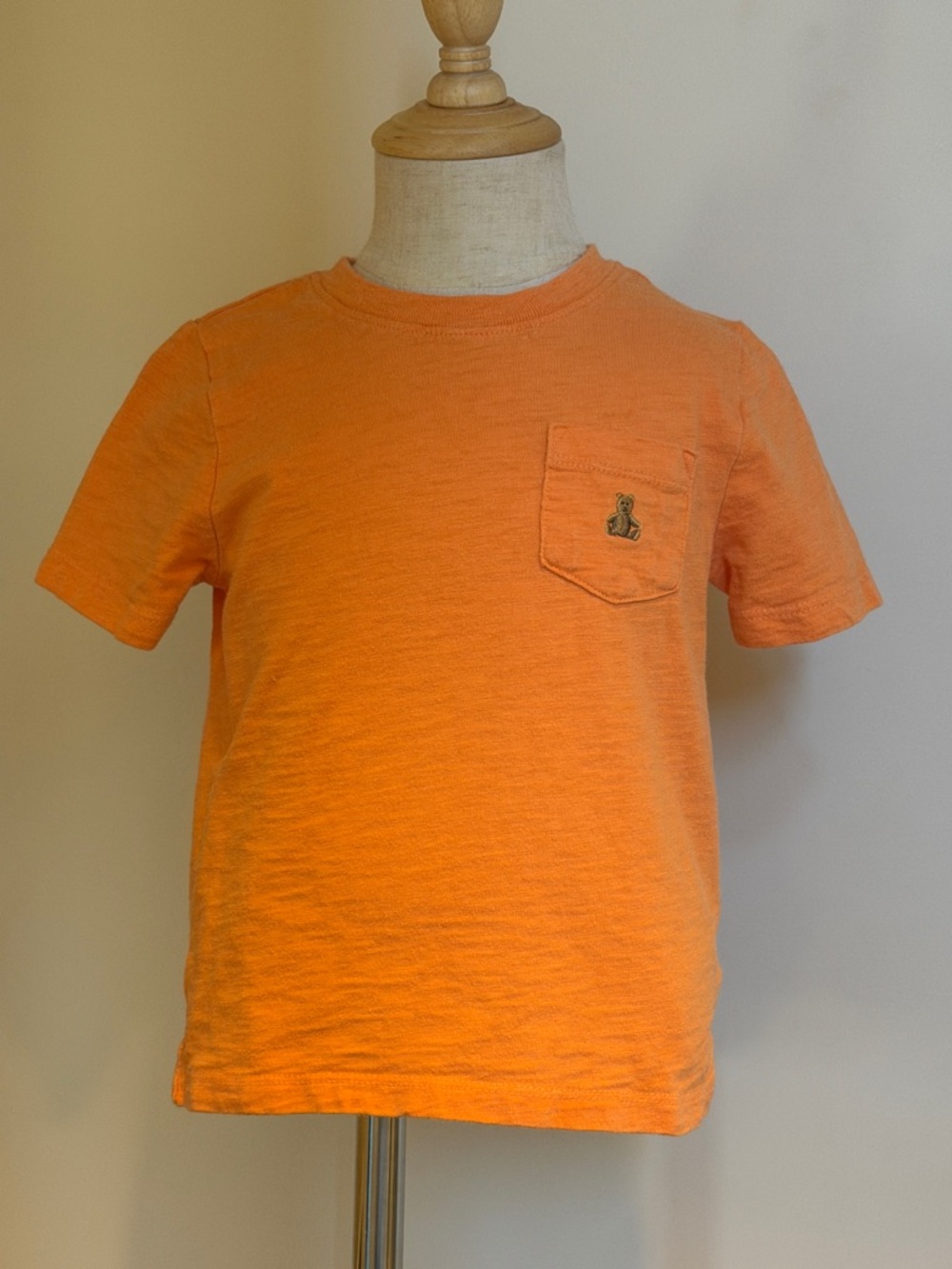 GAP Orange Short-Sleeve Pocket Tee